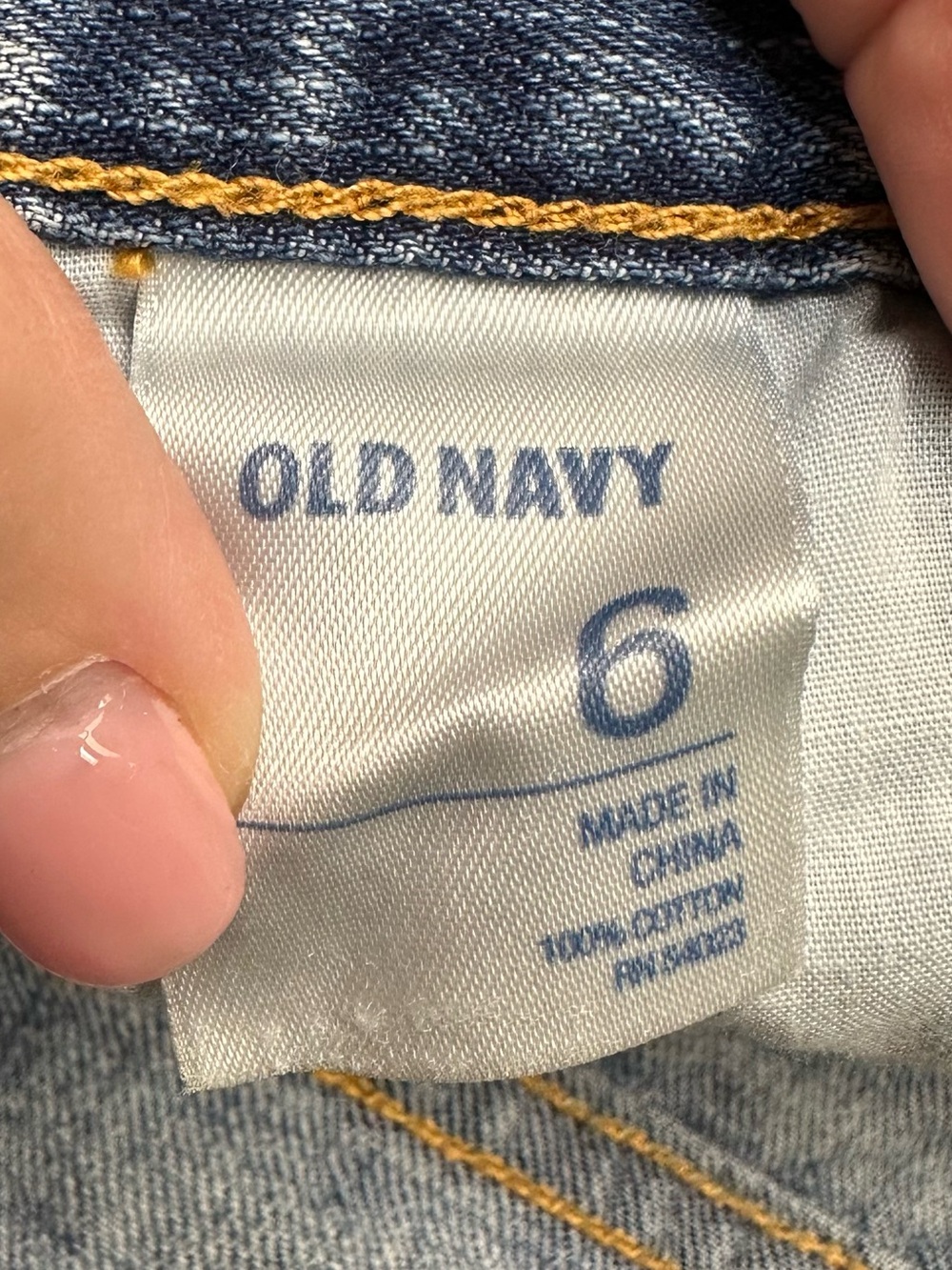 Old Navy Light Blue Denim Jean Shorts - Picture 4 of 8